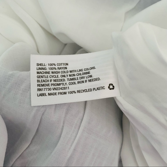 A New Day Asymmetrical Striped Ruffle Skirt Approx Sz 18 - Picture 7 of 7